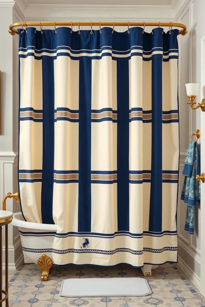 Refined Patterns for Elegant Shower Curtains - photo 3