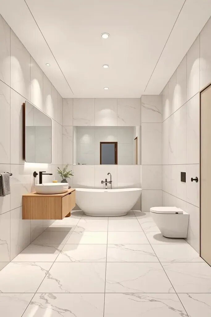 Floor-To-Ceiling Tile For A Minimalist Look - photo 2