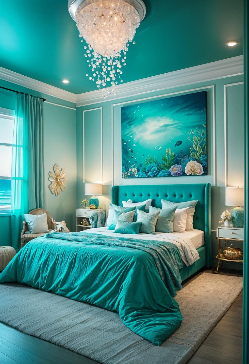 15. Aquatic-Themed Bedroom for Teens - photo 2