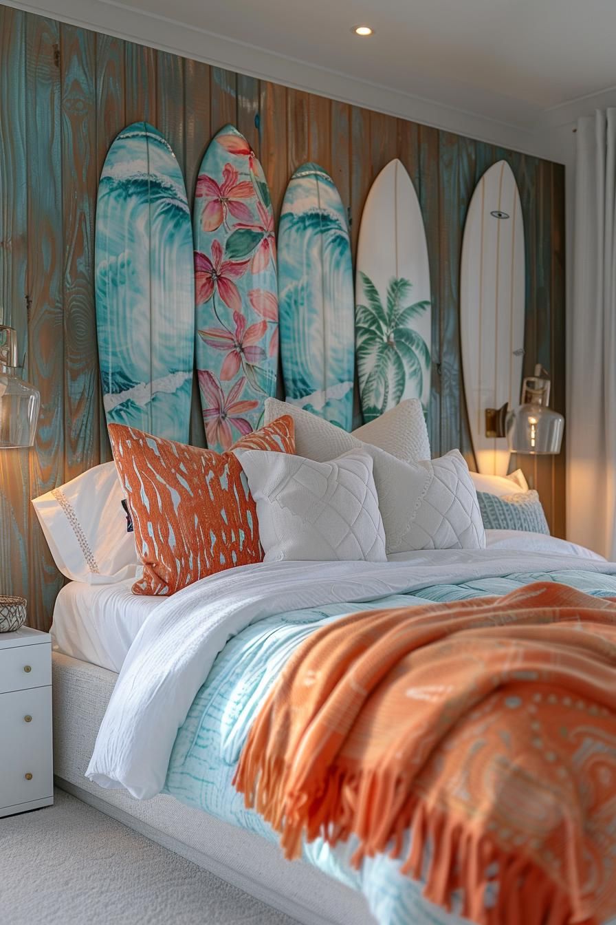 13. Decorating With Surfboard Art - photo 2