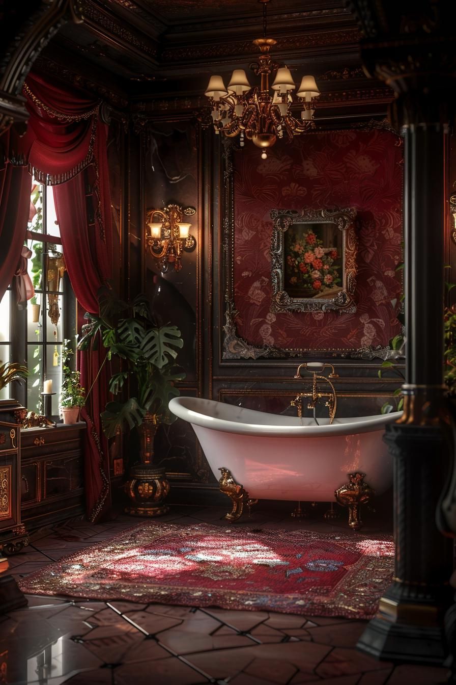 20. Victorian Bathroom Design Elegance