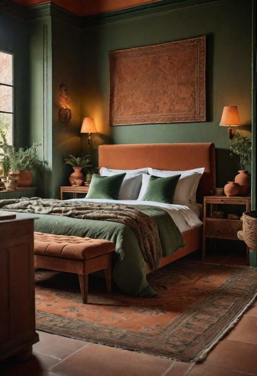 12. Regal Terracotta and Green - photo 3