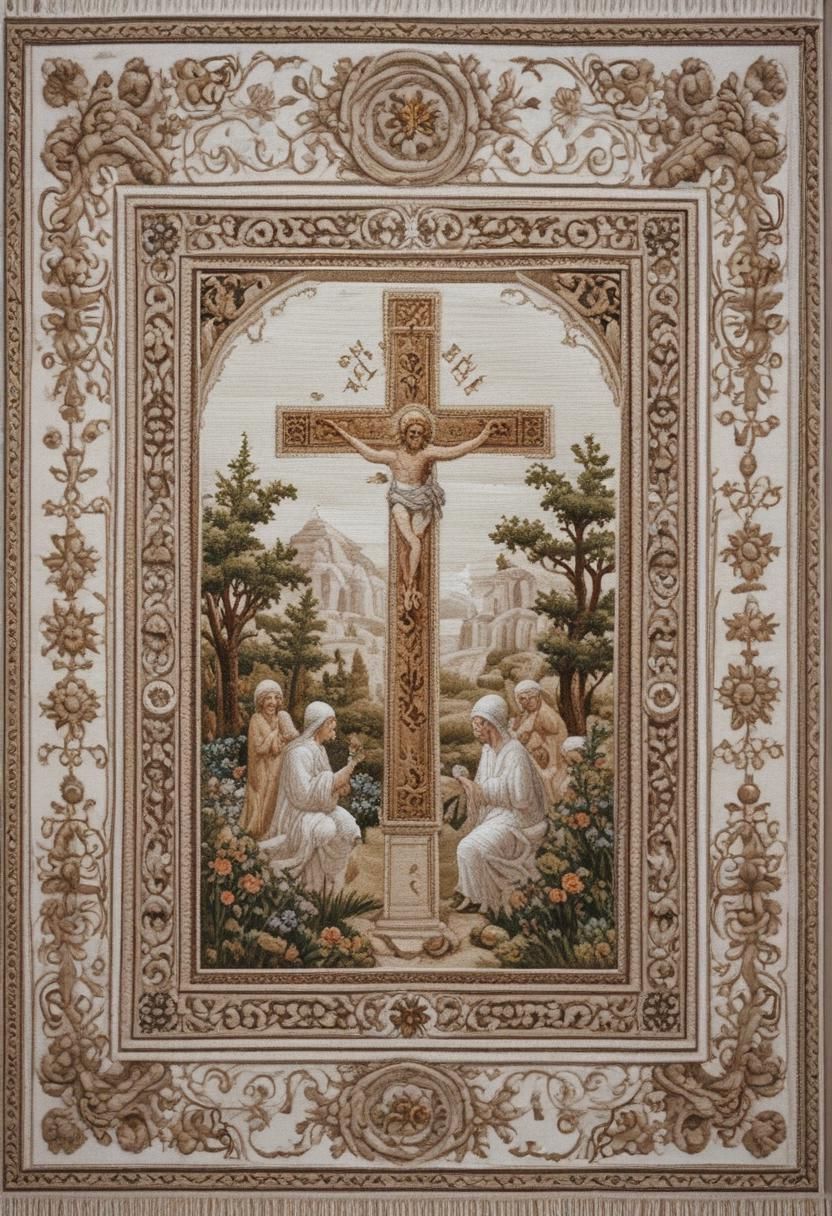 12. Cross Stitch Scripture Wall Panels - photo 4