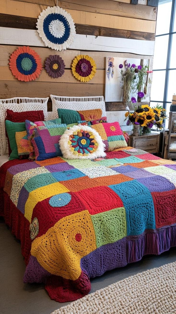 21. Playful Kaleidoscope Cabin Style