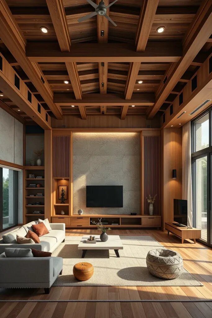 High-End Architectural Details in Japandi Rooms