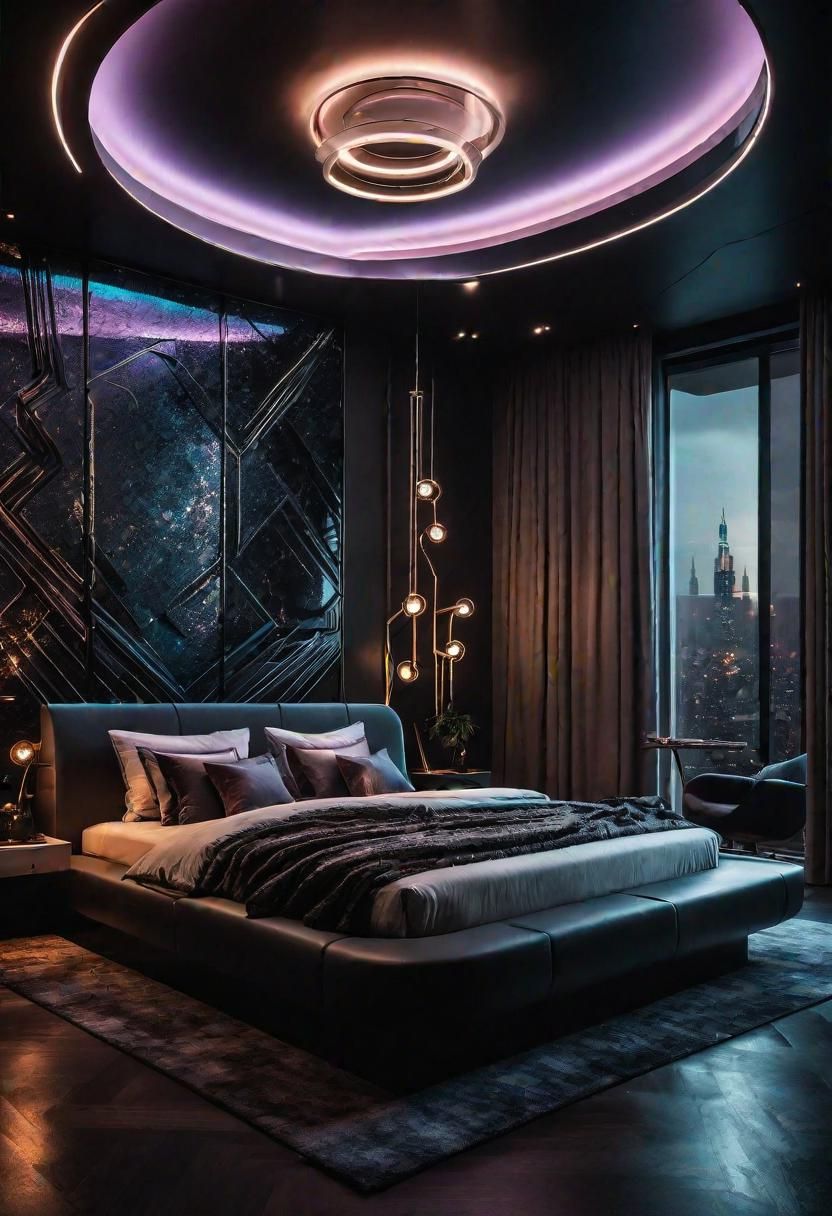 20. Dystopian Dream Bedroom Theme
