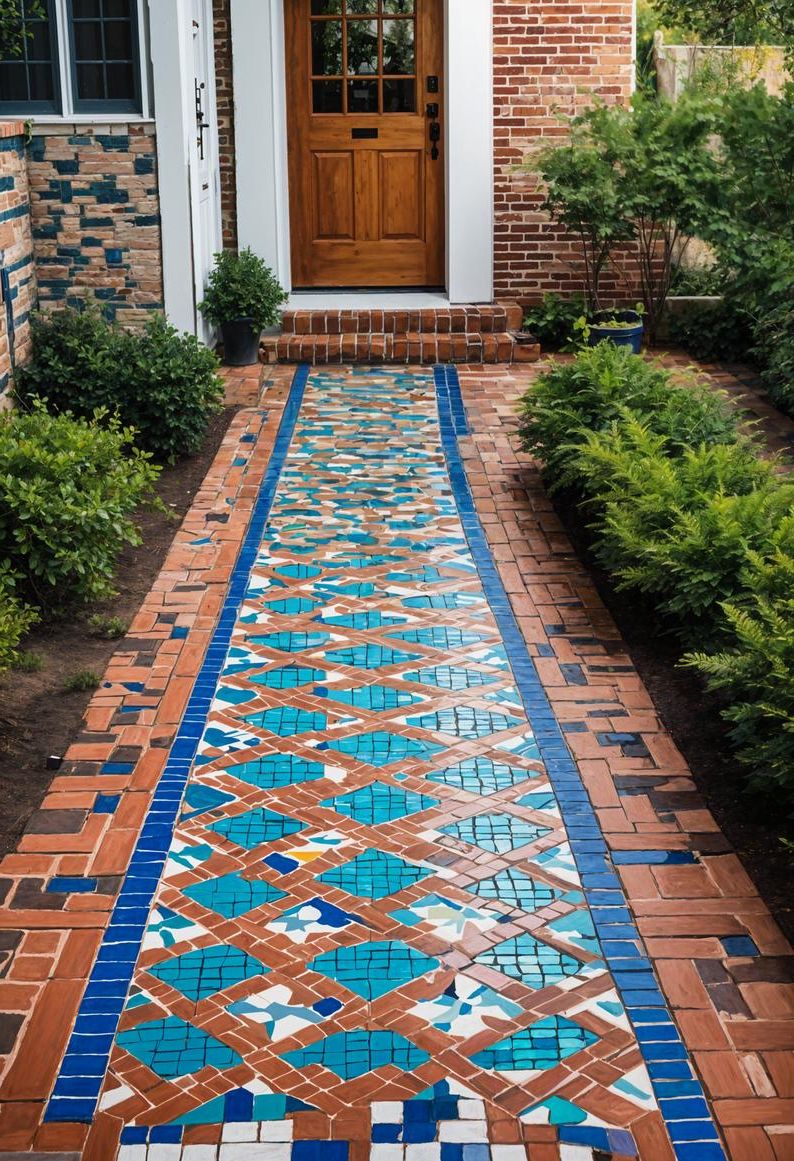 7. Easy DIY Patio Pathway Ideas
