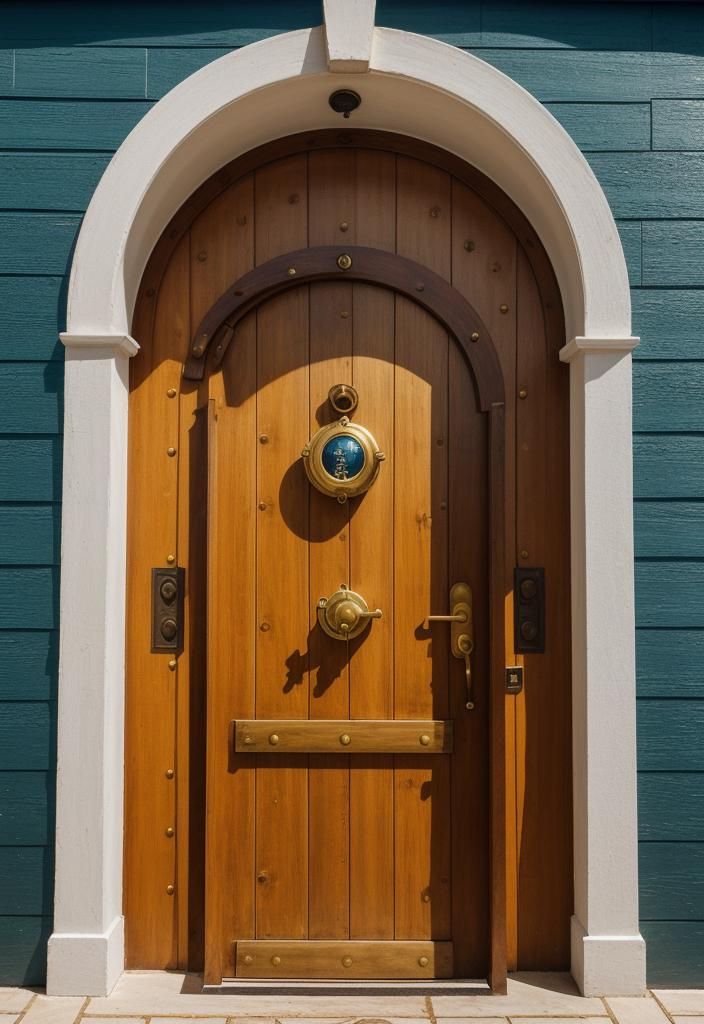 11. Nautical-Themed Door Ideas