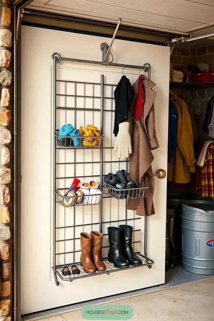 Add Door-Back Shoe Rack Storage