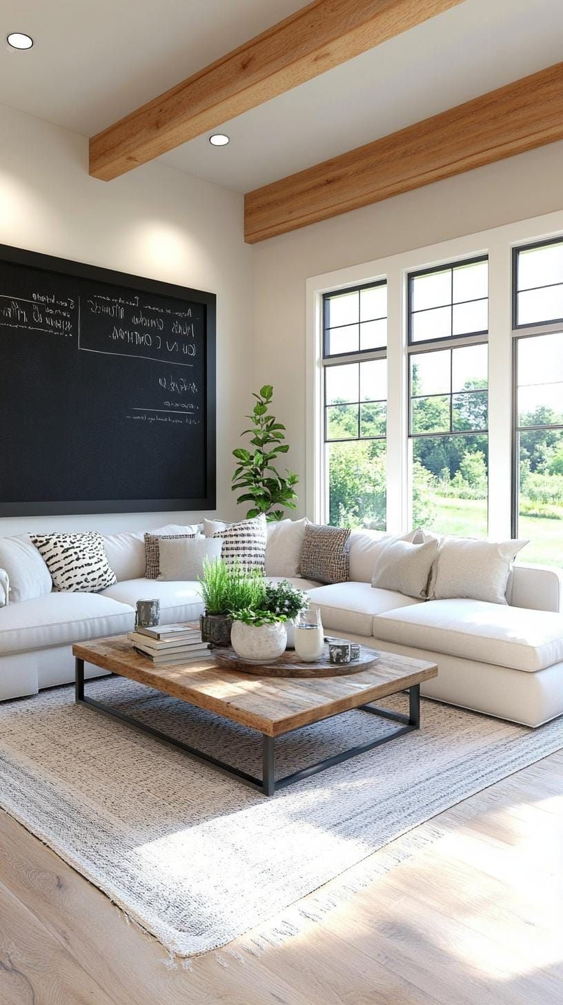11. Black Chalkboard Accent Wall - photo 3