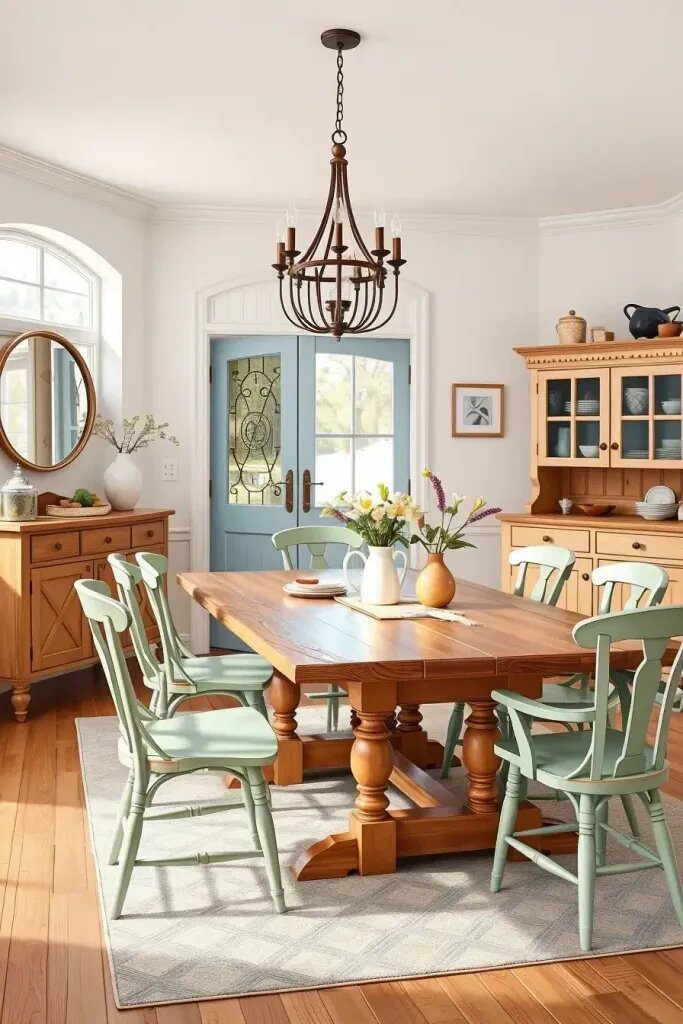 Mixing Painted and Natural Wood Finishes - photo 2