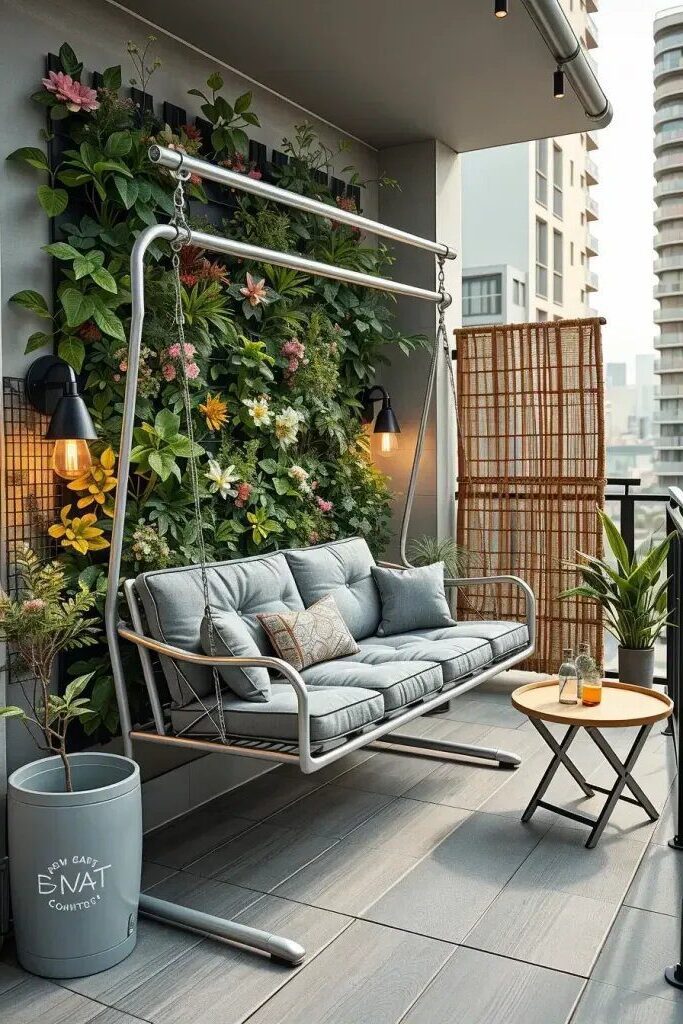 Compact Swing Ideas for Small Balconies - photo 2