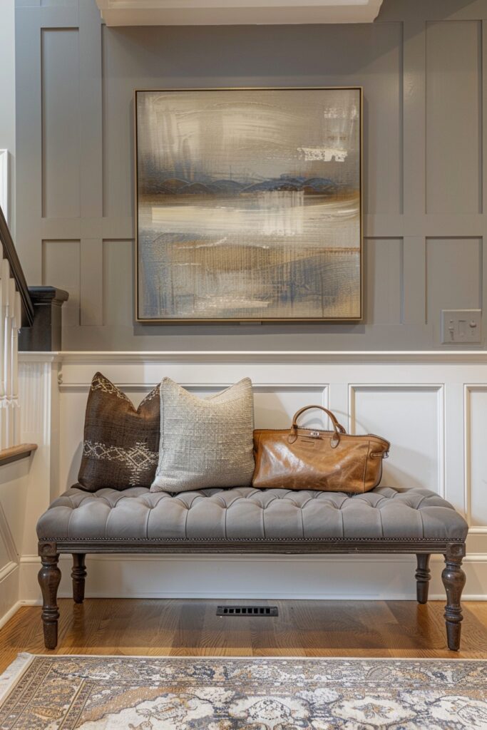 27. Boho Luxury Welcome Area