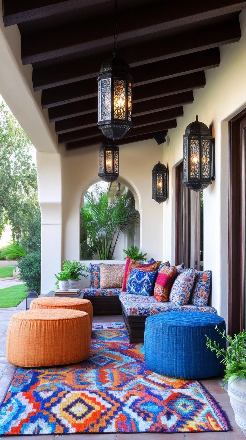 17. Moroccan Style With Ornate Lanterns - photo 3