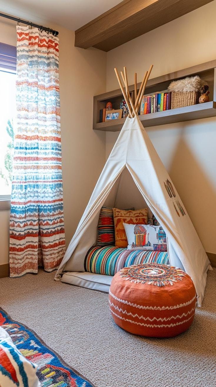 10. Add A Teepee-Shaped Bookshelf - photo 3