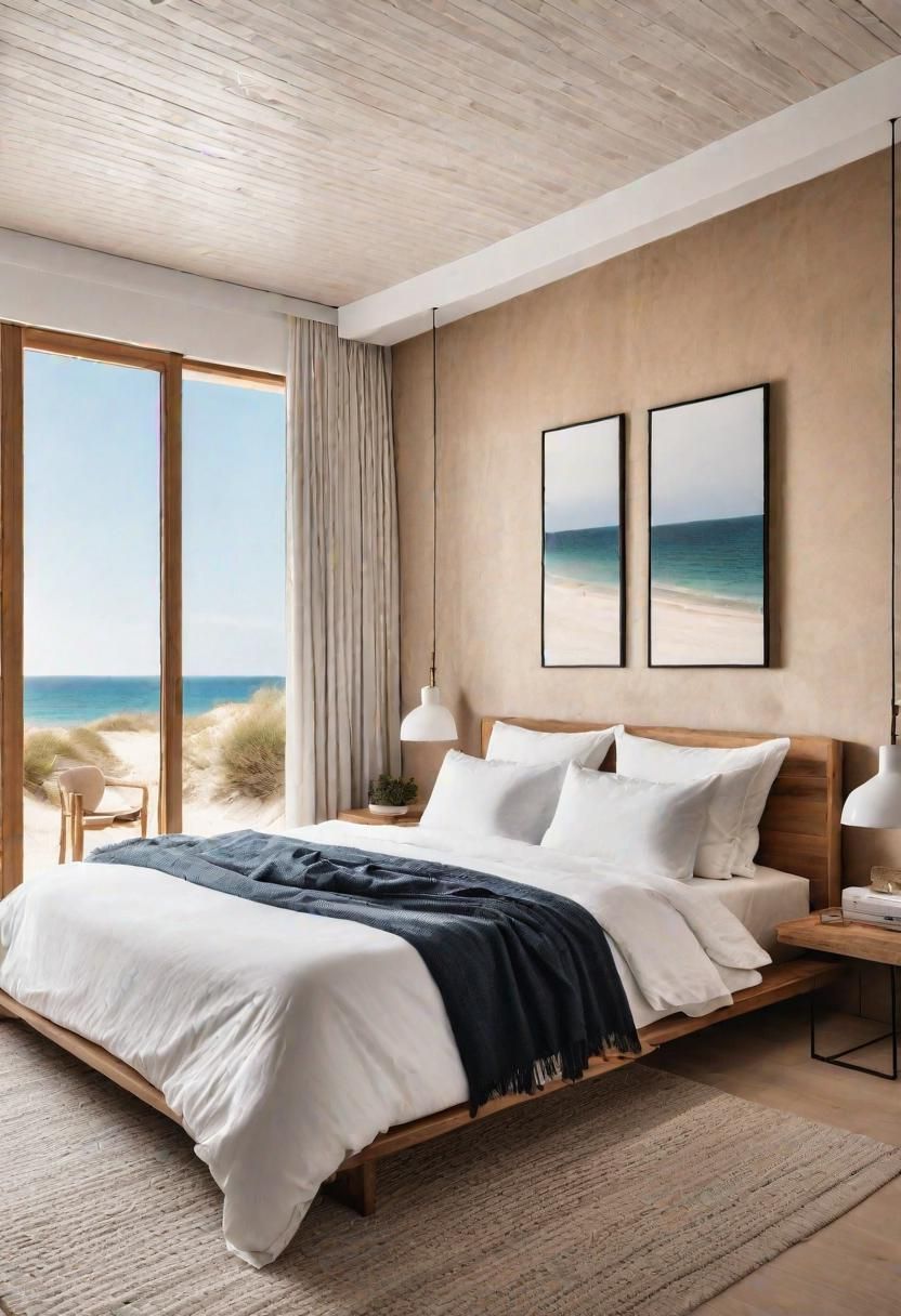 38. Minimalist Bedrooms Inspired by Sand Dunes