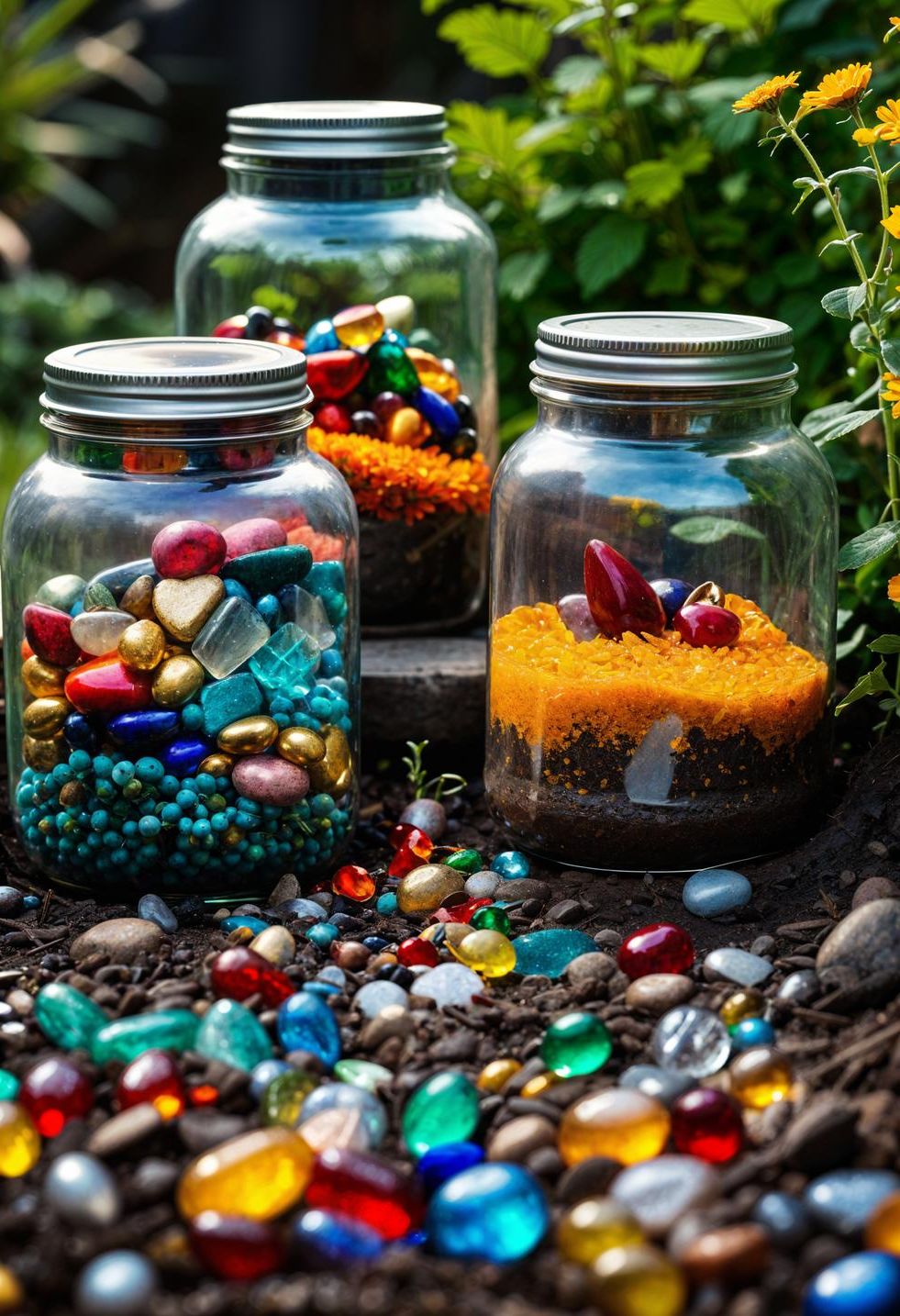 37. Buried Treasure Jars in the Garden
