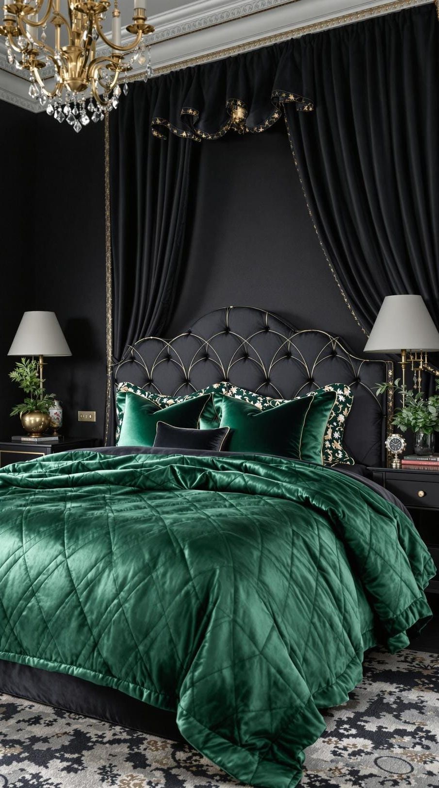 13. Refined and Regal Bedroom Décor Ideas - photo 2