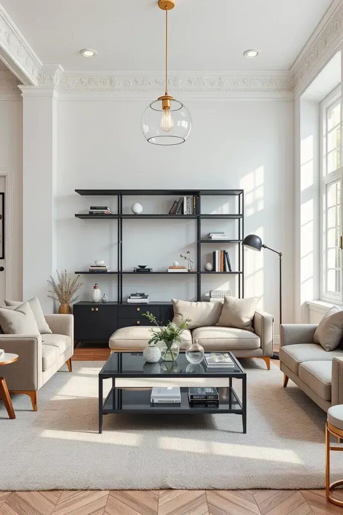 Incorporating Glass and Metal Accents into Modern Minimalist Interiors - photo 2