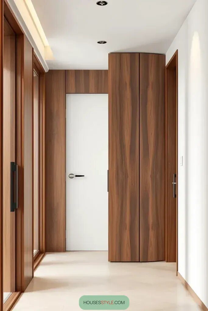 Adding Doors to a Broad Minimalist Corridor - photo 2