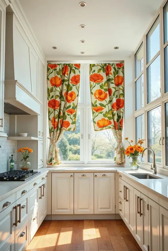 Retro Patterned Curtains for a Throwback Look - photo 2