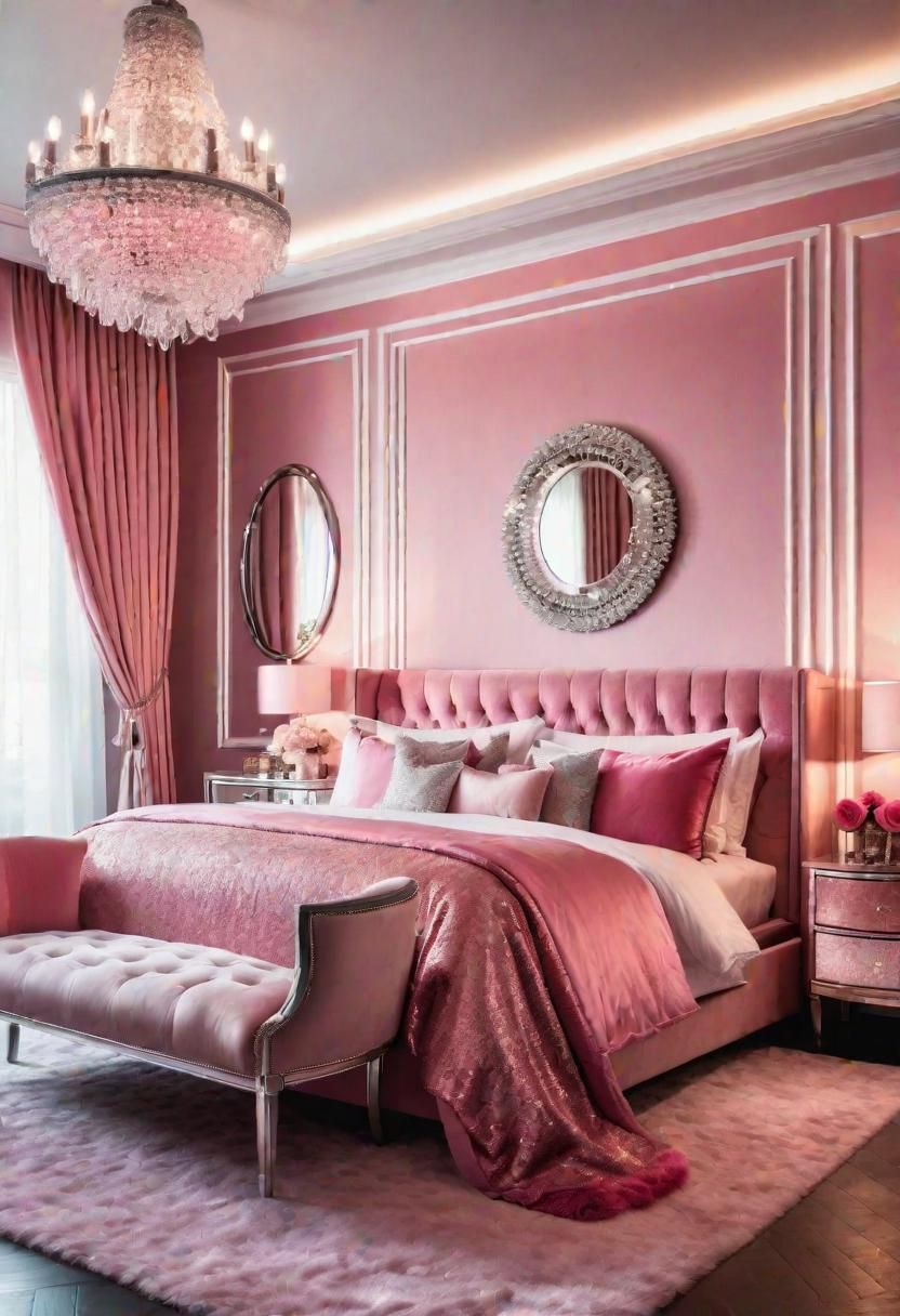 40. Glam Pink Accessory Ideas