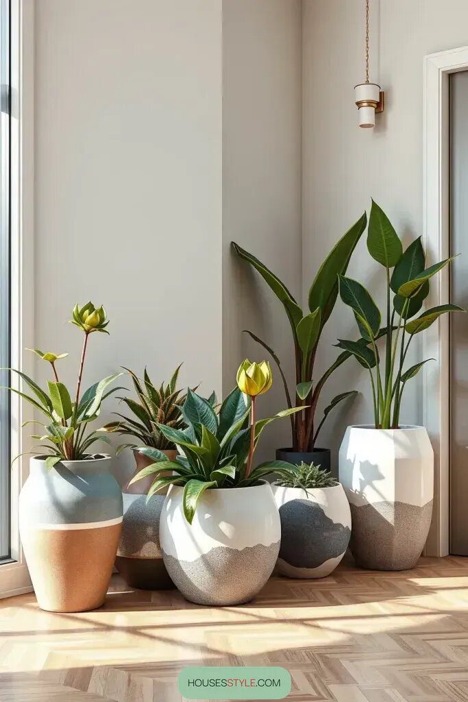 Stylish Planters That Green Up Modern Decor