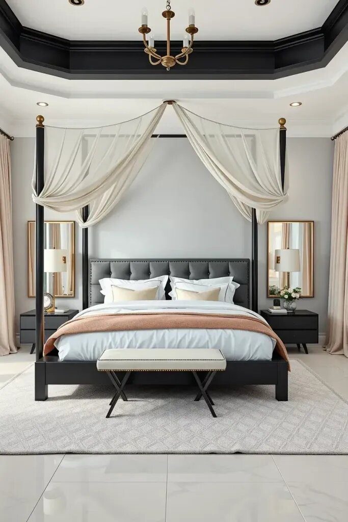Modern Canopy Beds with Minimalist Frames - photo 2