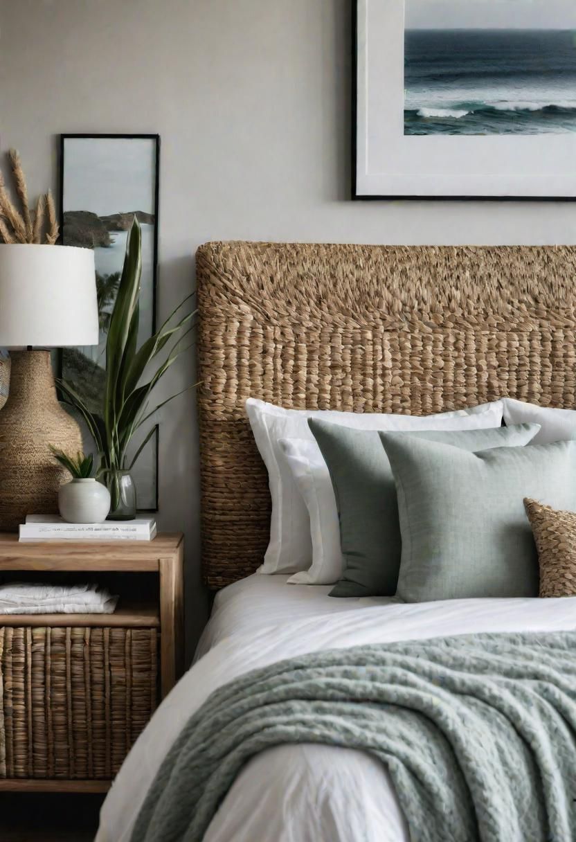 27. Using Seagrass in Coastal Bedroom Design