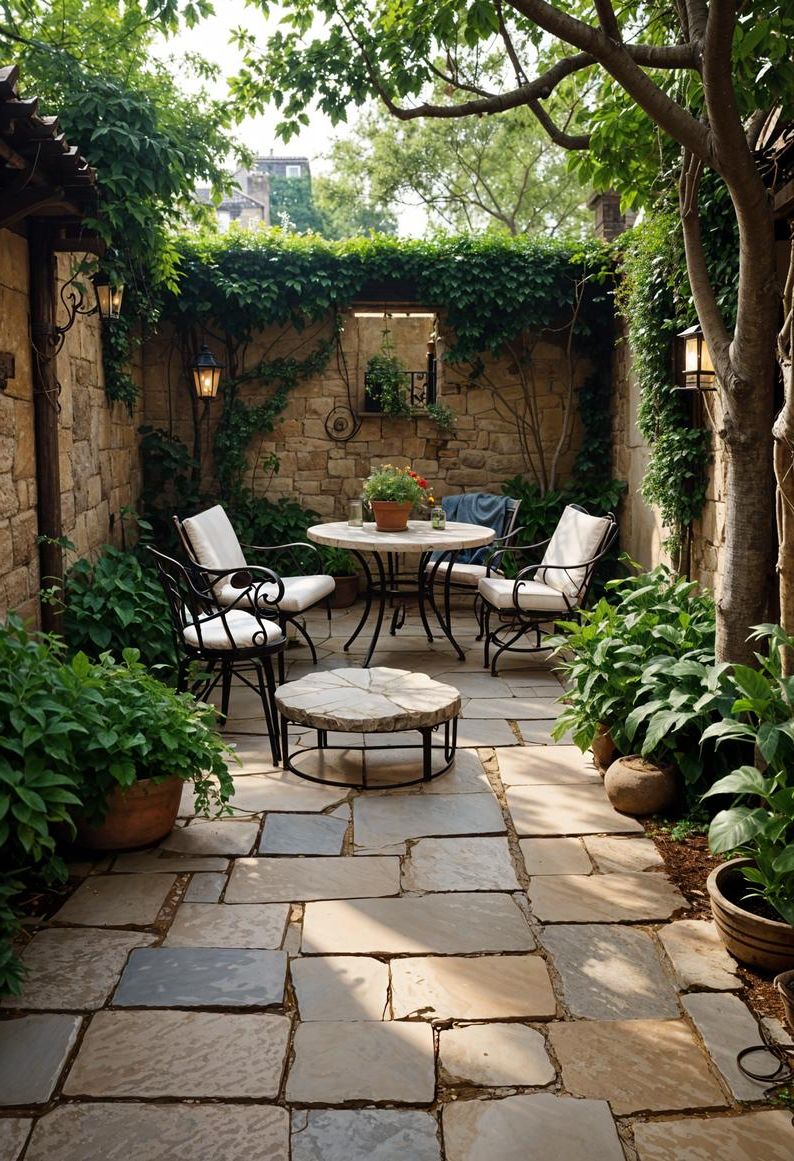 4. Hidden Garden Escape With Elegant Decor - photo 2