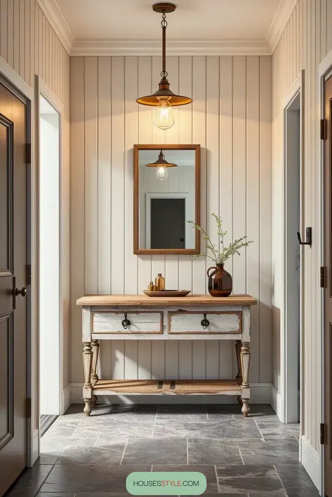 Shiplap Walls for an Easy Hallway Refresh