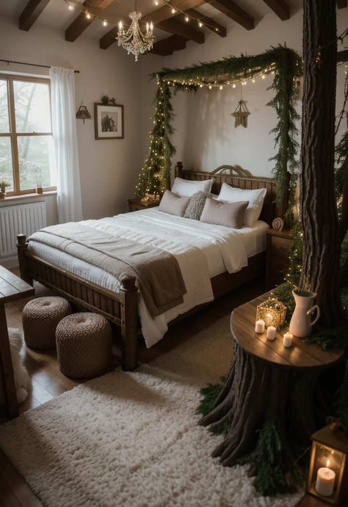 6. Magical Woodland Bedroom Theme