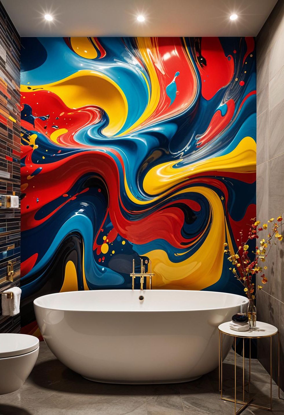 4. Bold Contemporary Wallpaper Styles