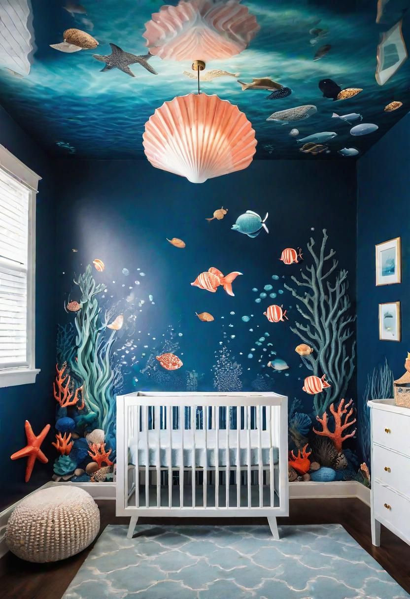 14. Oceanic Nursery Oasis Theme