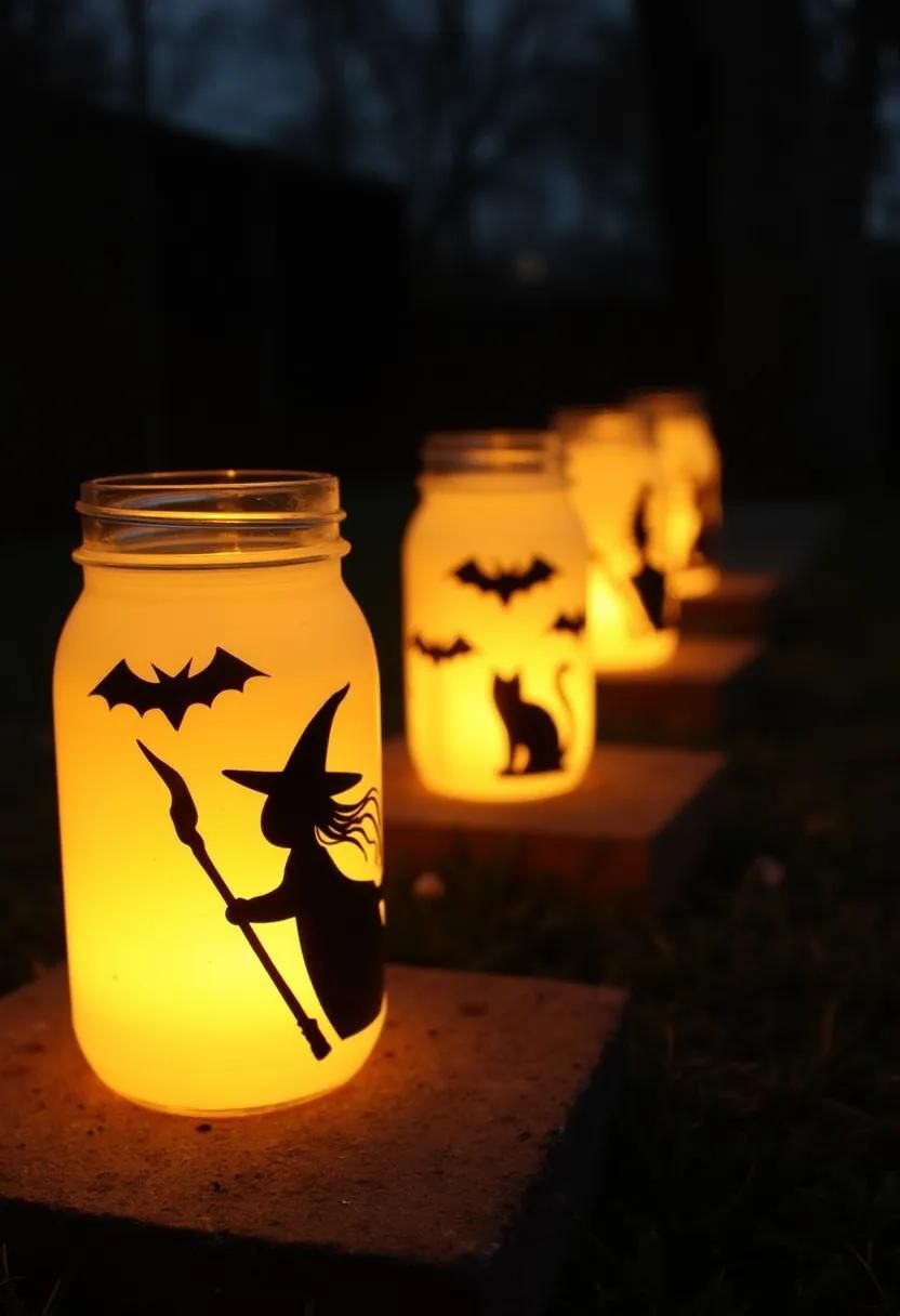 2. Spooky Mason Jar Luminaries - photo 2
