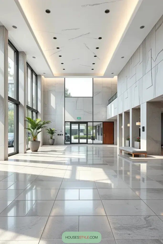 Choosing the Right Flooring for a Minimalist Lobby
