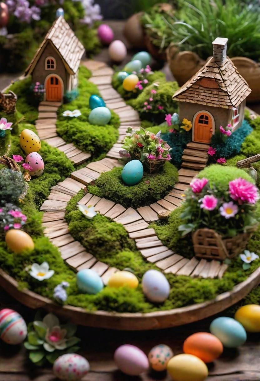 5. Fairy Garden Easter Baskets