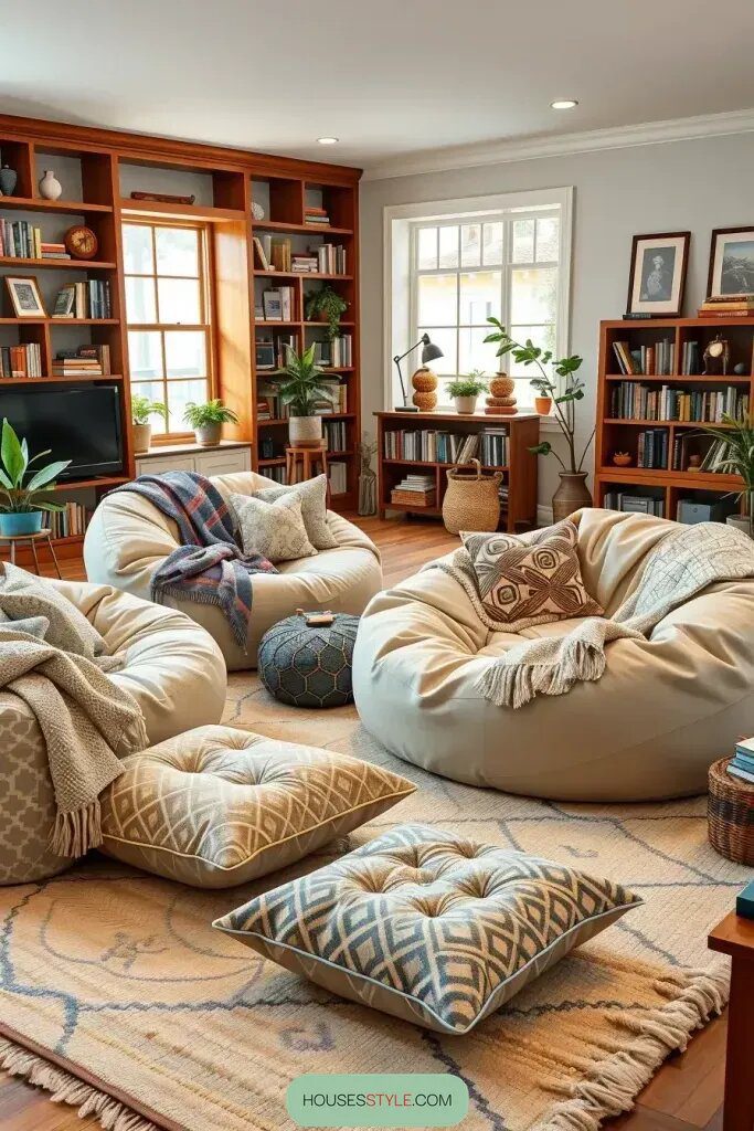 Seat Cushions and Bean Bags for Family Comfort