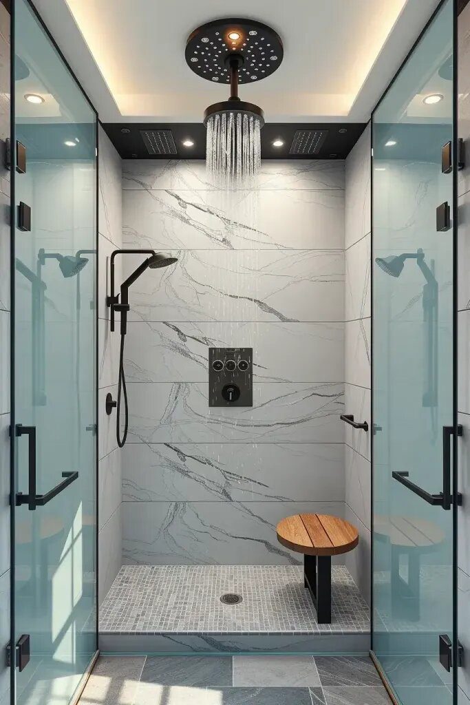 Why a Rainfall Showerhead Feels So Luxurious
