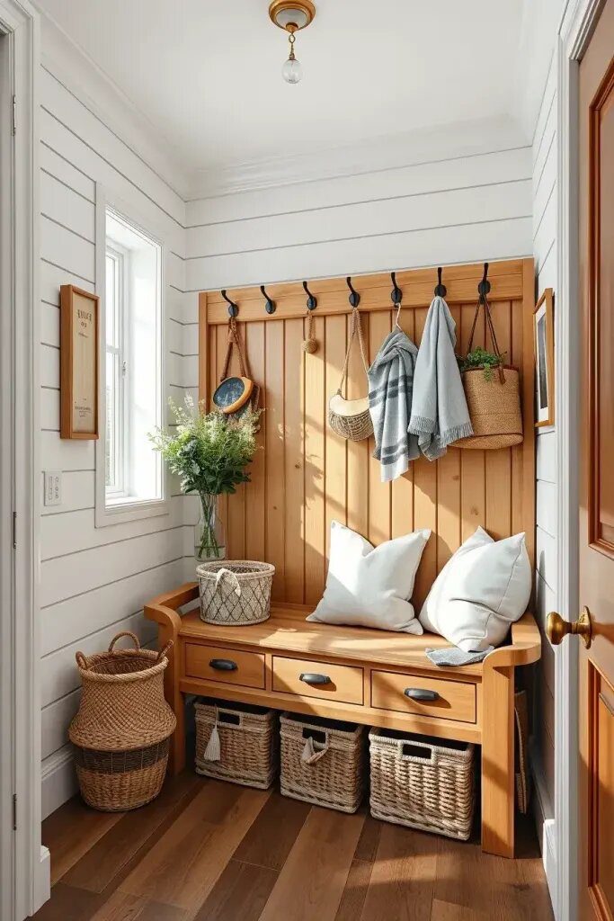 Stylish Storage Bench Ideas for Entryways - photo 2