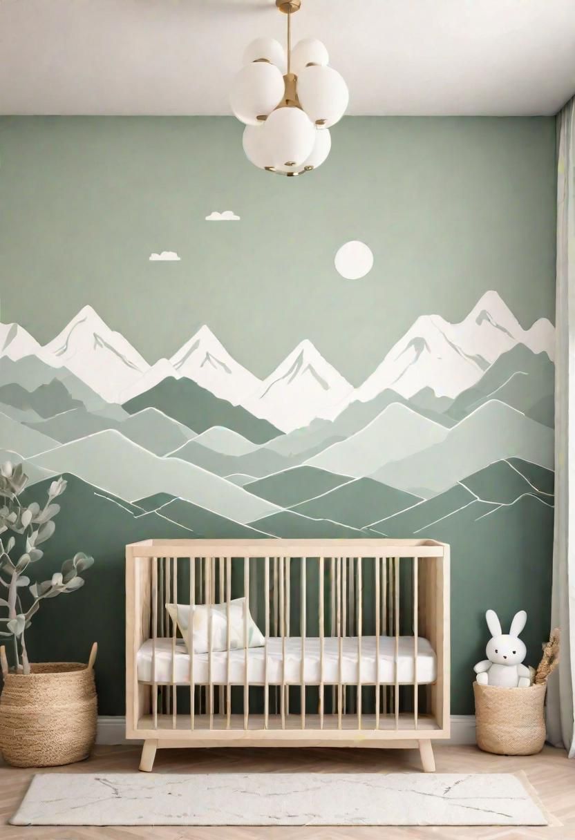 11. Mountain Mural Nursery Looks
