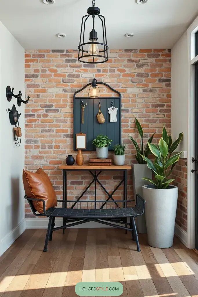 Raw, Industrial-Style Entryway Charm - photo 2