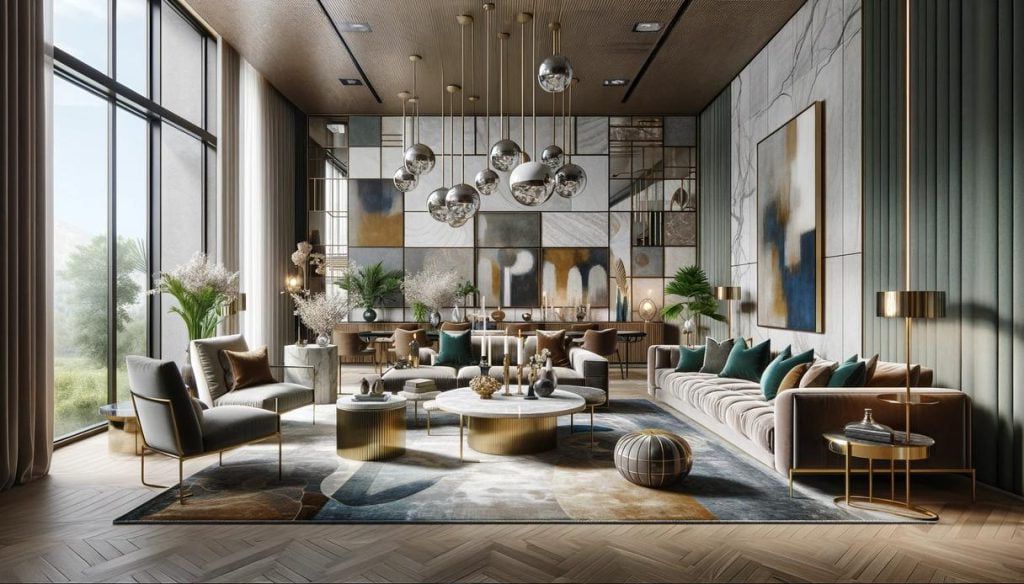 25 Color Palettes for a Mid-Century Modern Living Room - photo 15