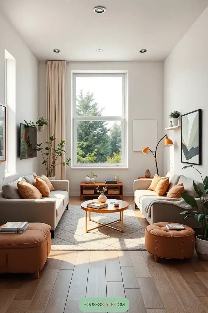 3. Quick Ways to Refresh a Cozy Tiny Home Living Room - photo 2