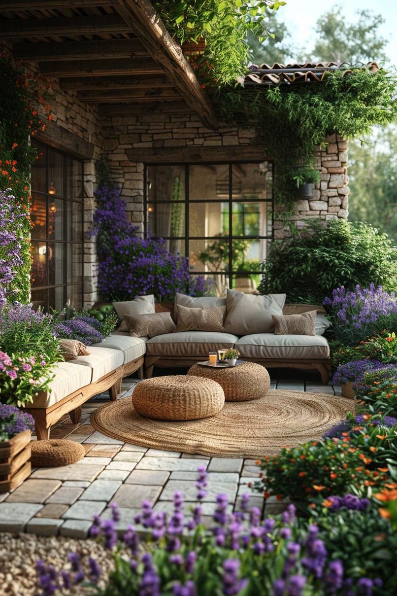 18. Cozy Seating in a Scented Herb Corner - photo 2