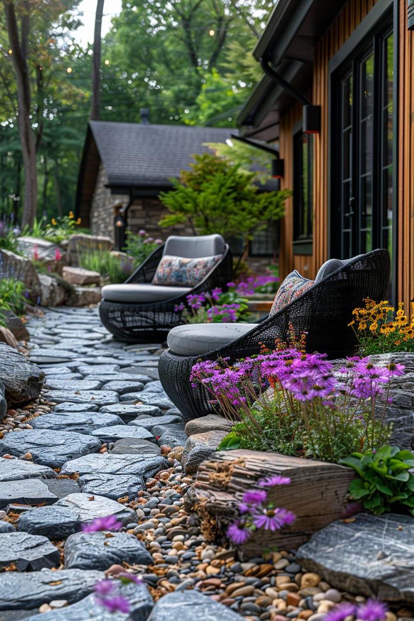 17. Pollinator Garden With Patio Seating - photo 3