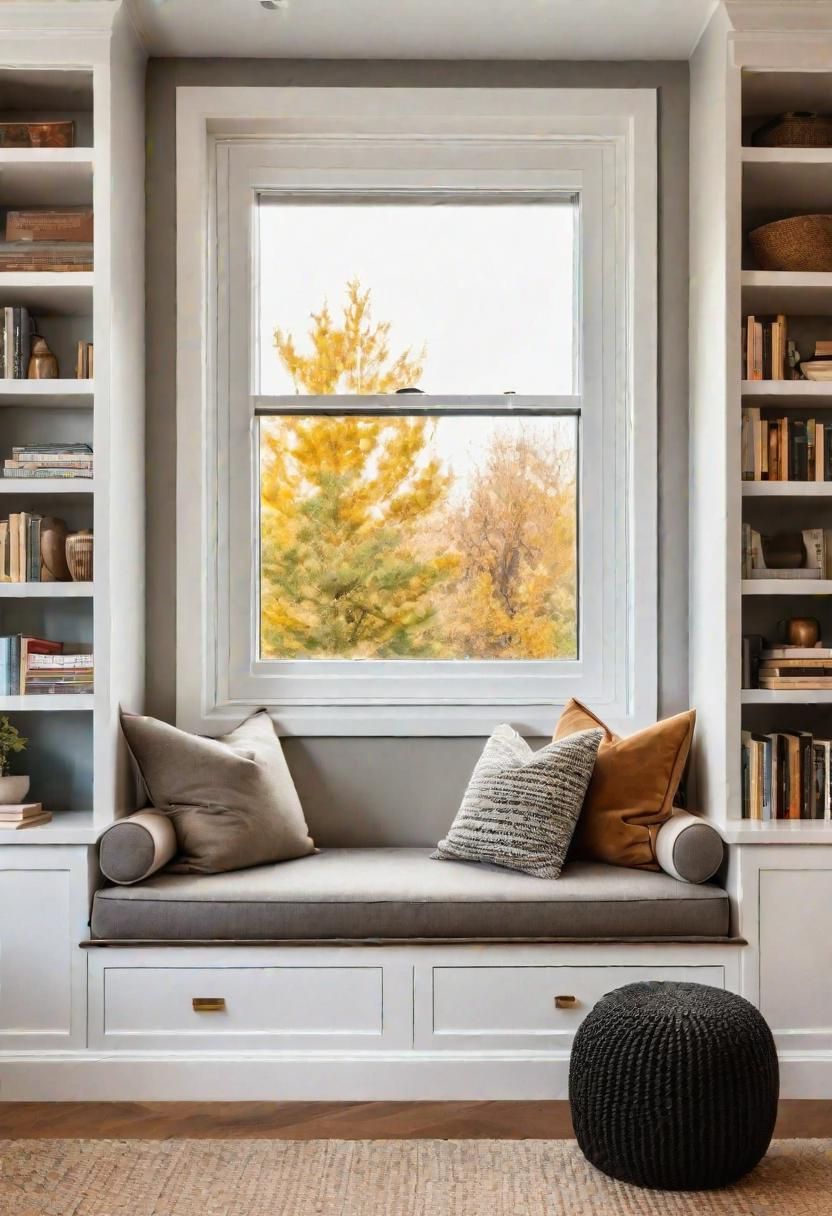 31. Cozy Window Nook Reading Spot Ideas