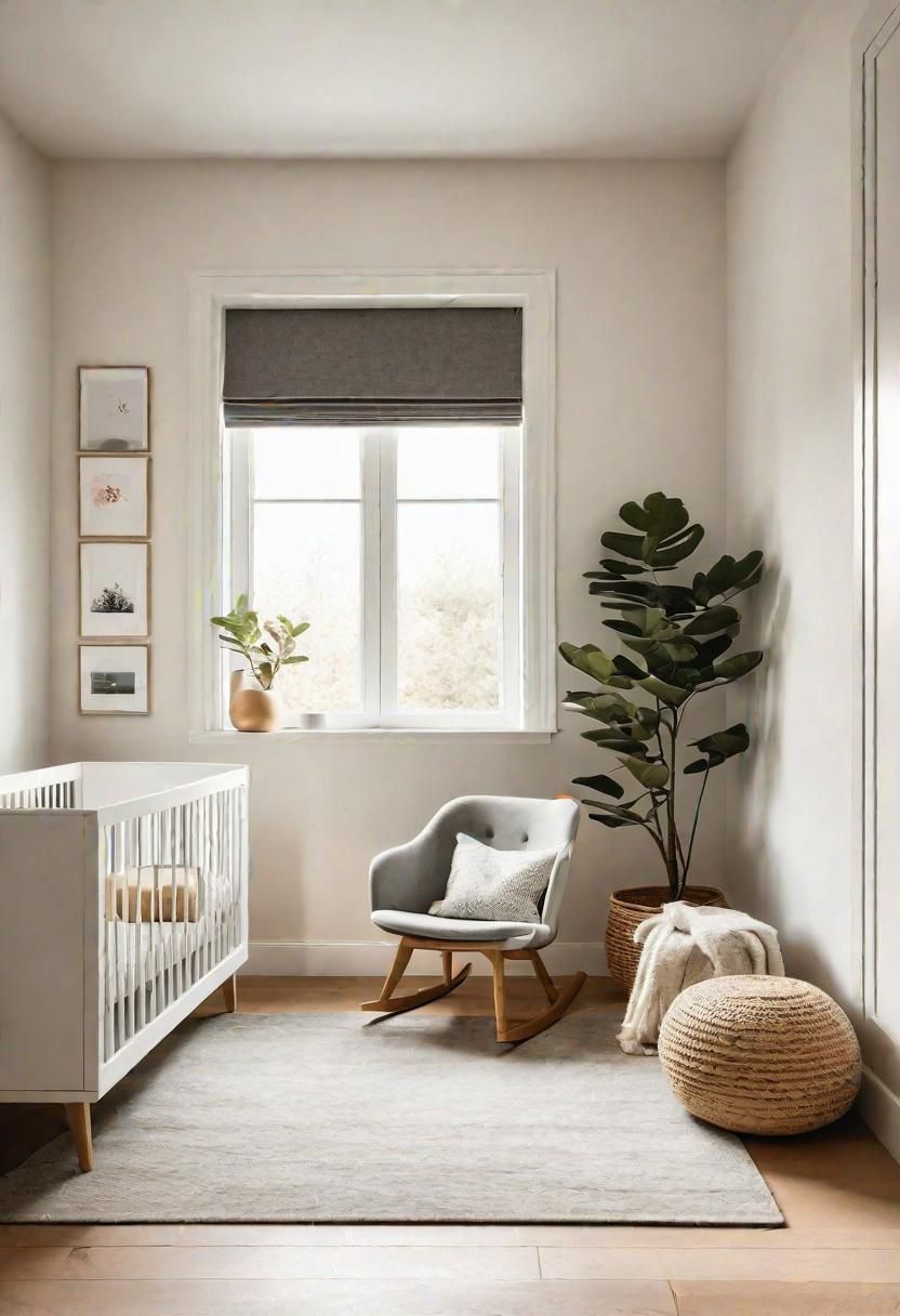 35. Cozy Nursery Nooks Under the Window
