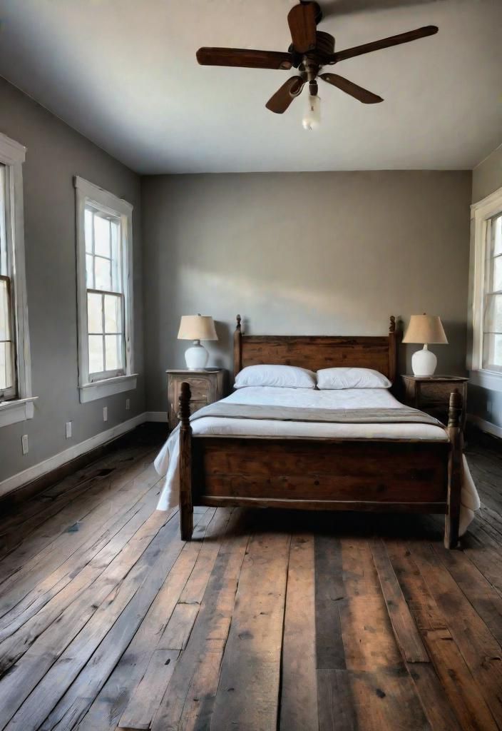 28. Distressed Hardwood Flooring Style