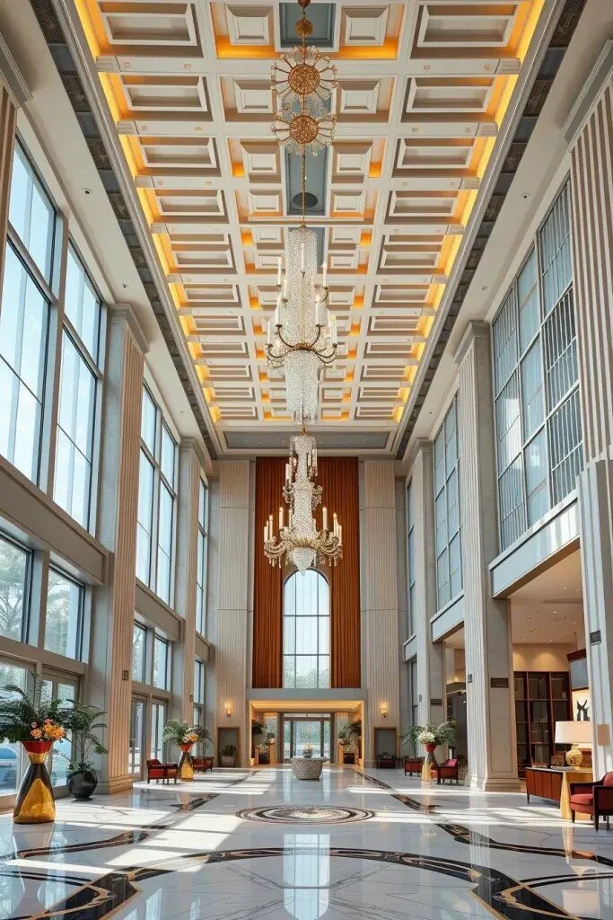 Why High Ceilings Create Elegant Lobbies